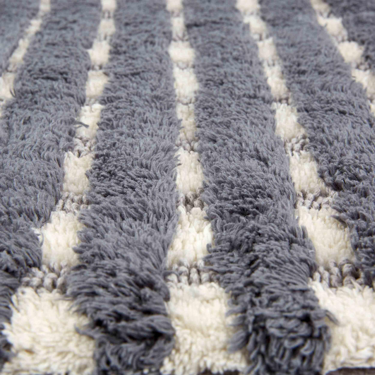 BADEMATTE BAHAMAS - Anthrazit, Textil (67/110cm) - Schöner Wohnen