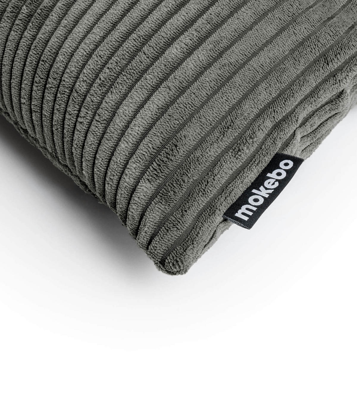 SOFAKISSEN Rest - Dunkelgrau, Textil (40/60cm) - Mokebo