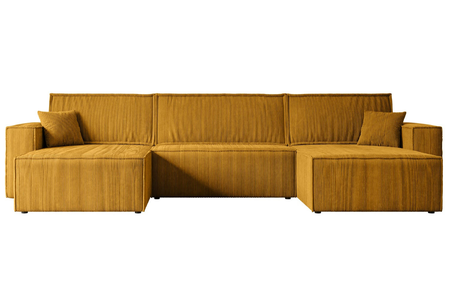 Altdecor Wohnlandschaft Gelb 377x83x143 cm