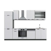 PENTRY Fame-Line Vitt hus på landet/antracit 300 cm , AP Marble - Vit/Antracit, Träbaserade material (300/206.8/60cm) - Vicco