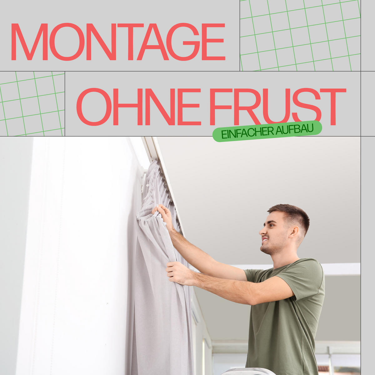 GARDINENSCHIENE Komplettset 2-läufig 400cm (4x100cm) - Weiß, Kunststoff (8/1.8/400cm) - Bestlivings