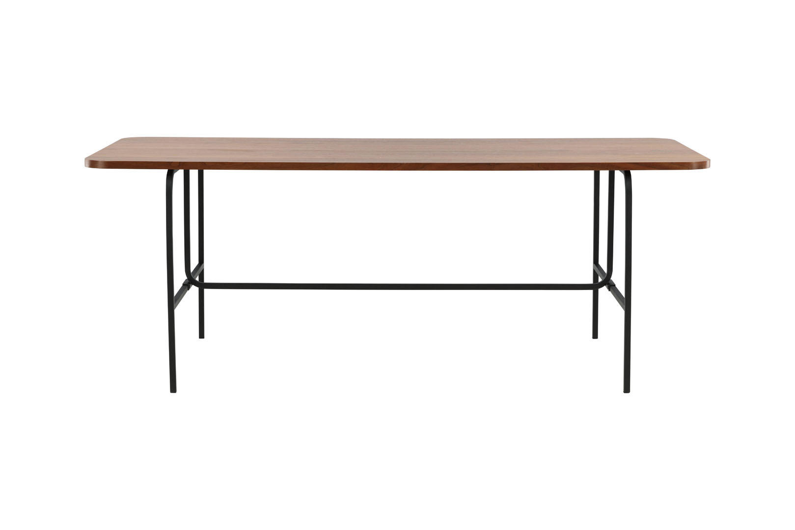 ESSTISCH 90x200 cm Nussbaum furniert - Nussbaumfarben, Holzwerkstoff (200/90/74cm) - ebuy24