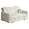 SCHLAFSOFA Viva Sonic III - Schwarz/Naturfarben, Holz/Textil (153/85/100cm) - MIRJAN24