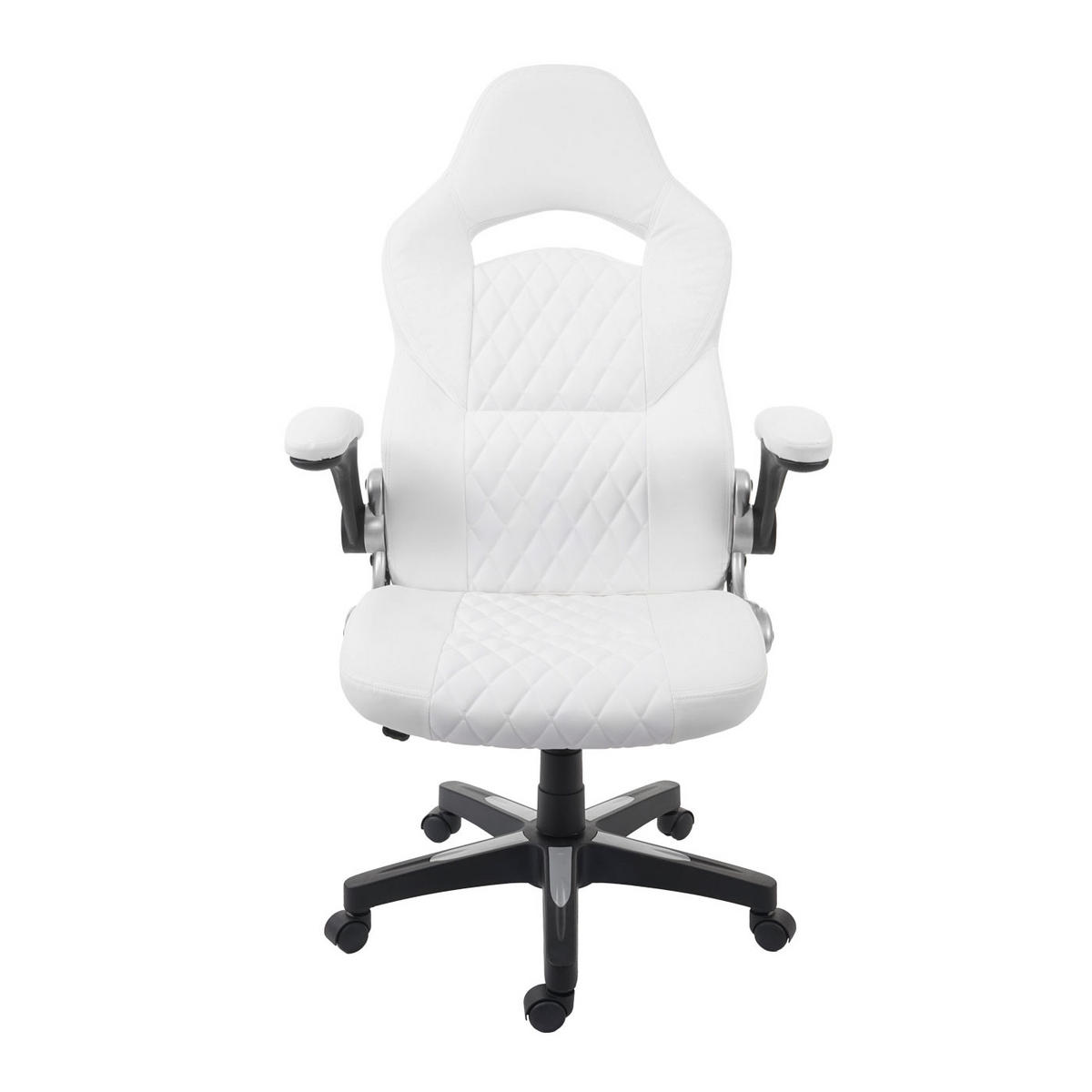 BÜROSTUHL Weiß - Weiß, Textil (67/121/65cm) - MCW
