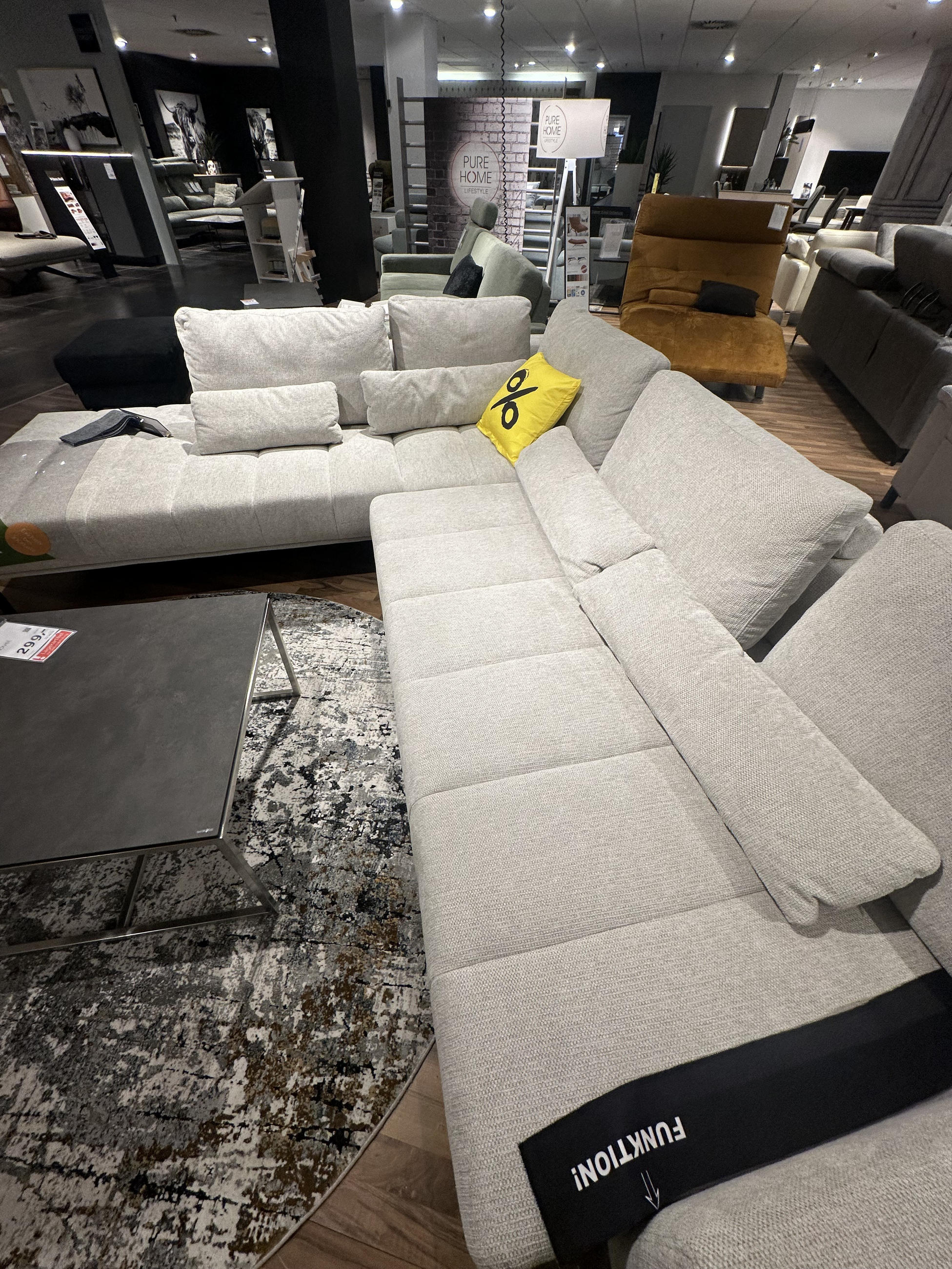 ECKSOFA PURE 9132 2.0 -EXKLUSIV - Sedda