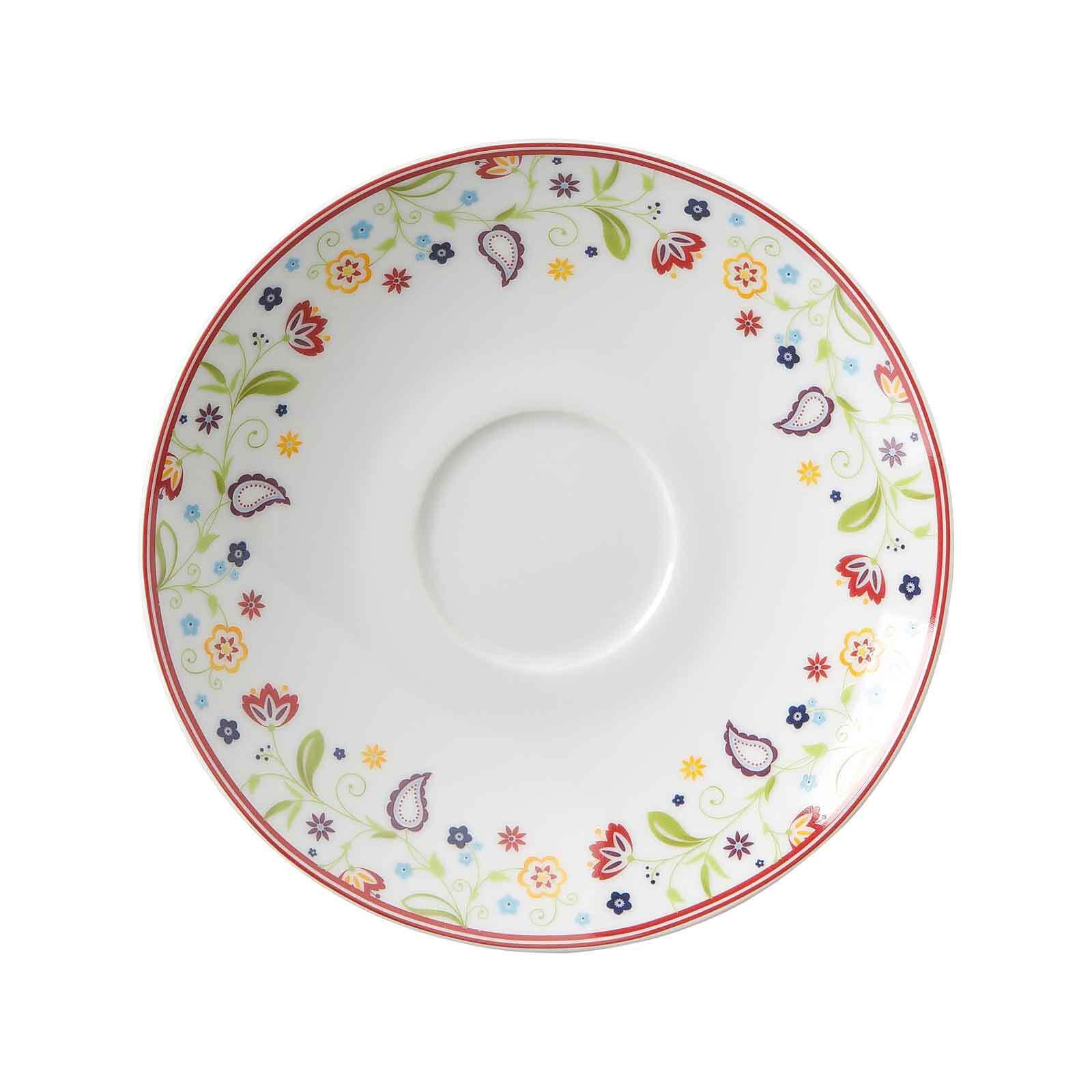 KAFFEEUNTERTASSEN Shanti bunt ø 16.0 cm 6er Set - Multicolor, Keramik (16cm) - Ritzenhoff Breker