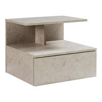 WANDSCHRANK Amberg - Graubraun, Holzwerkstoff (40/31/35cm) - [en.casa]