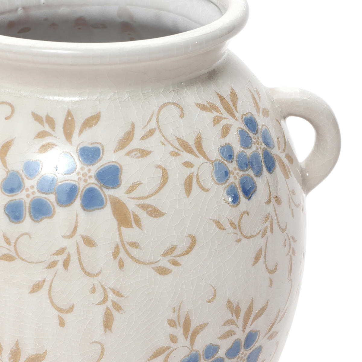 VASE HTD0417 - Weiß, Keramik (24.5cm) - Hometopia