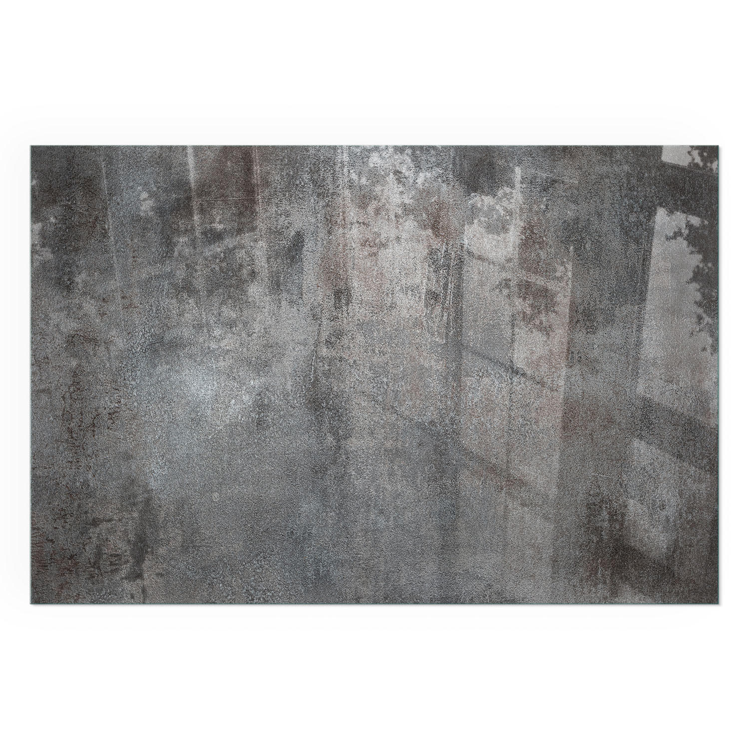 GLASPLATTE für Kamin 60x40 cm - Grau, Glas (60/40/0.4cm) - TULUP