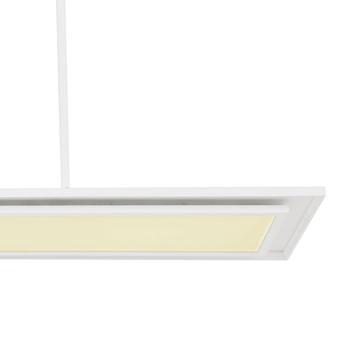 LED HÄNGLEUCHTE Murphy Weiß Metall - Weiß, Metall (52/29/114.5cm) - Globo Lighting