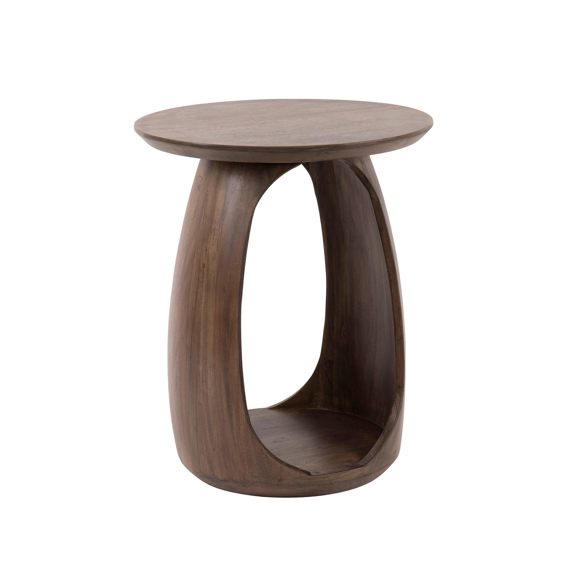 Hoyz Collection Beistelltisch Braun 56x45x45 cm