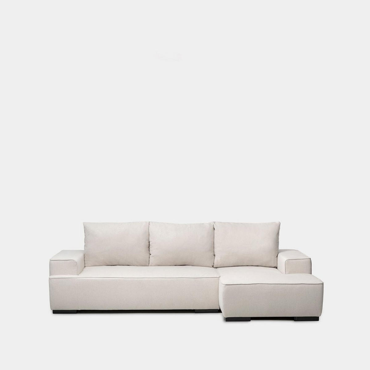 SCHLAFSOFA Alan Beige 250 cm x 80 cm - Beige, Textil (250/80/147cm) - Klast Home