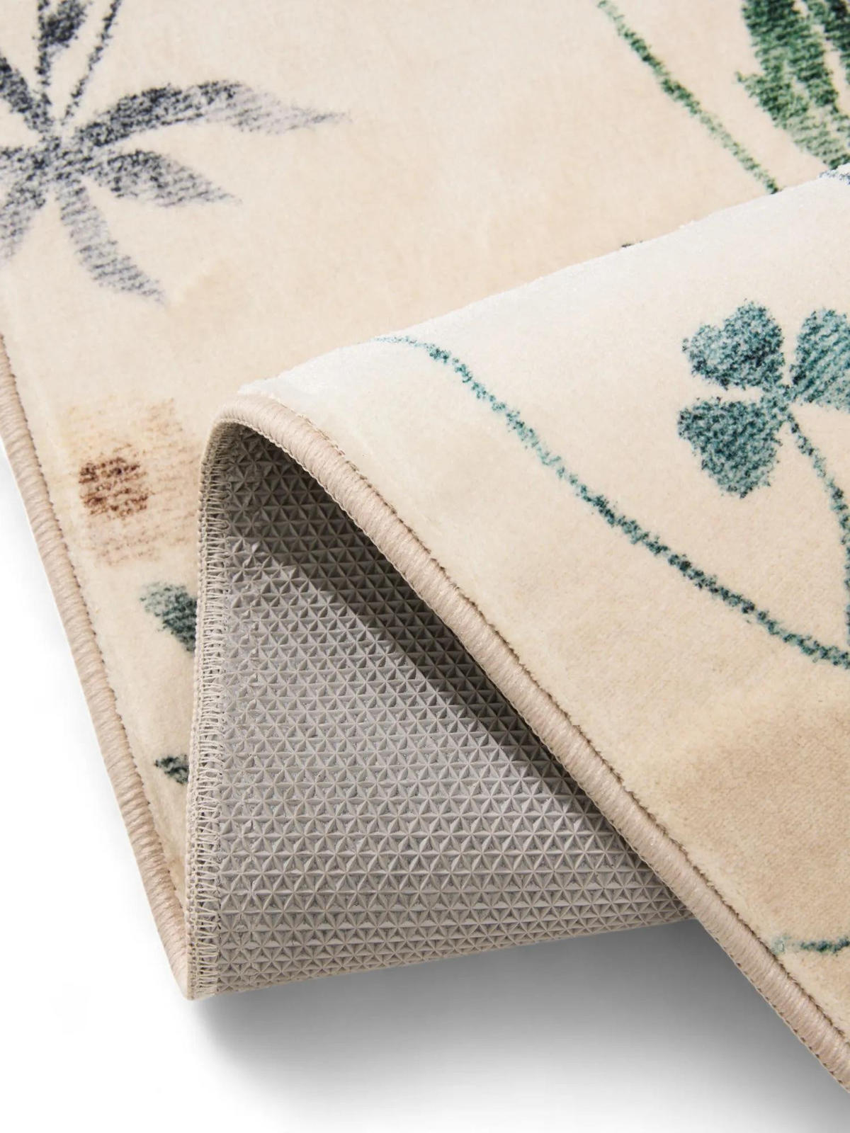 TEPPICH Milly waschbar Multicolor 120/170 cm - Multicolor, Kunststoff/Textil (120/170cm) - benuta