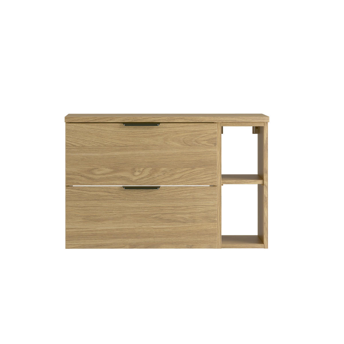 WASCHTISCHUNTERSCHRANK 80.6cm Astrid Holz - Braun, Holzwerkstoff (80.6/52.2/46.5cm) - Petits-meubles