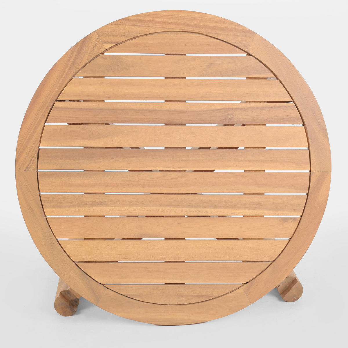 LOUNGETISCH - Akazie massiv - Akazie Braun - Braun/Akaziefarben, Holz (60/60/41cm) - home24