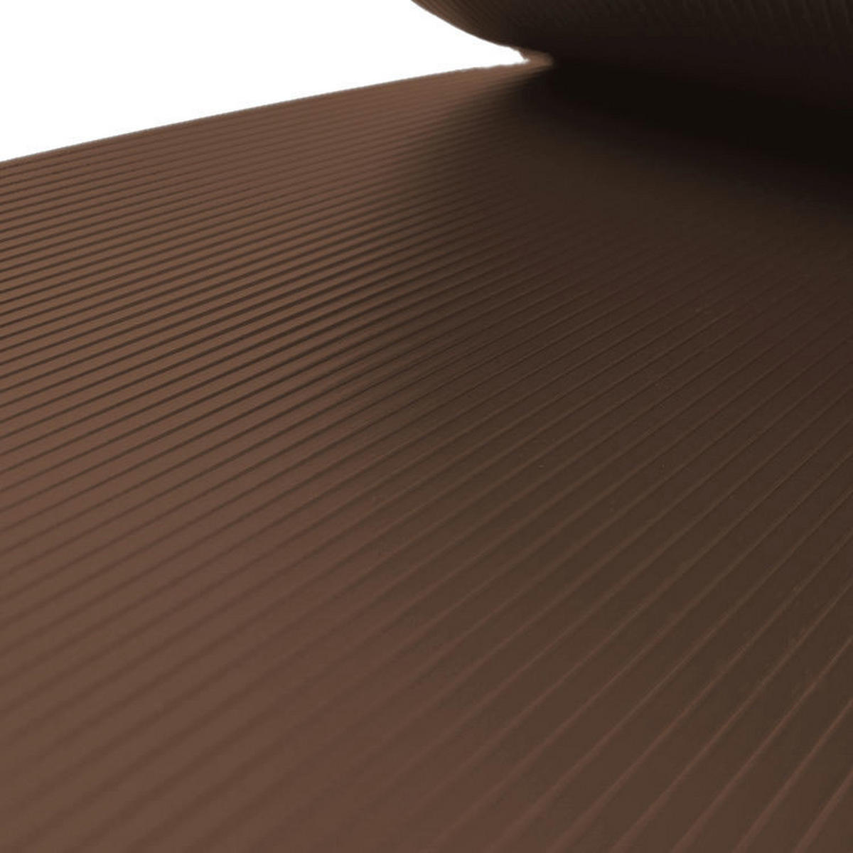 SICHTSCHUTZSTREIFEN Rille PP für Doppelstabmatten Zaun Braun 26m - Braun, Kunststoff (2600/19cm) - ZAUN|ZU