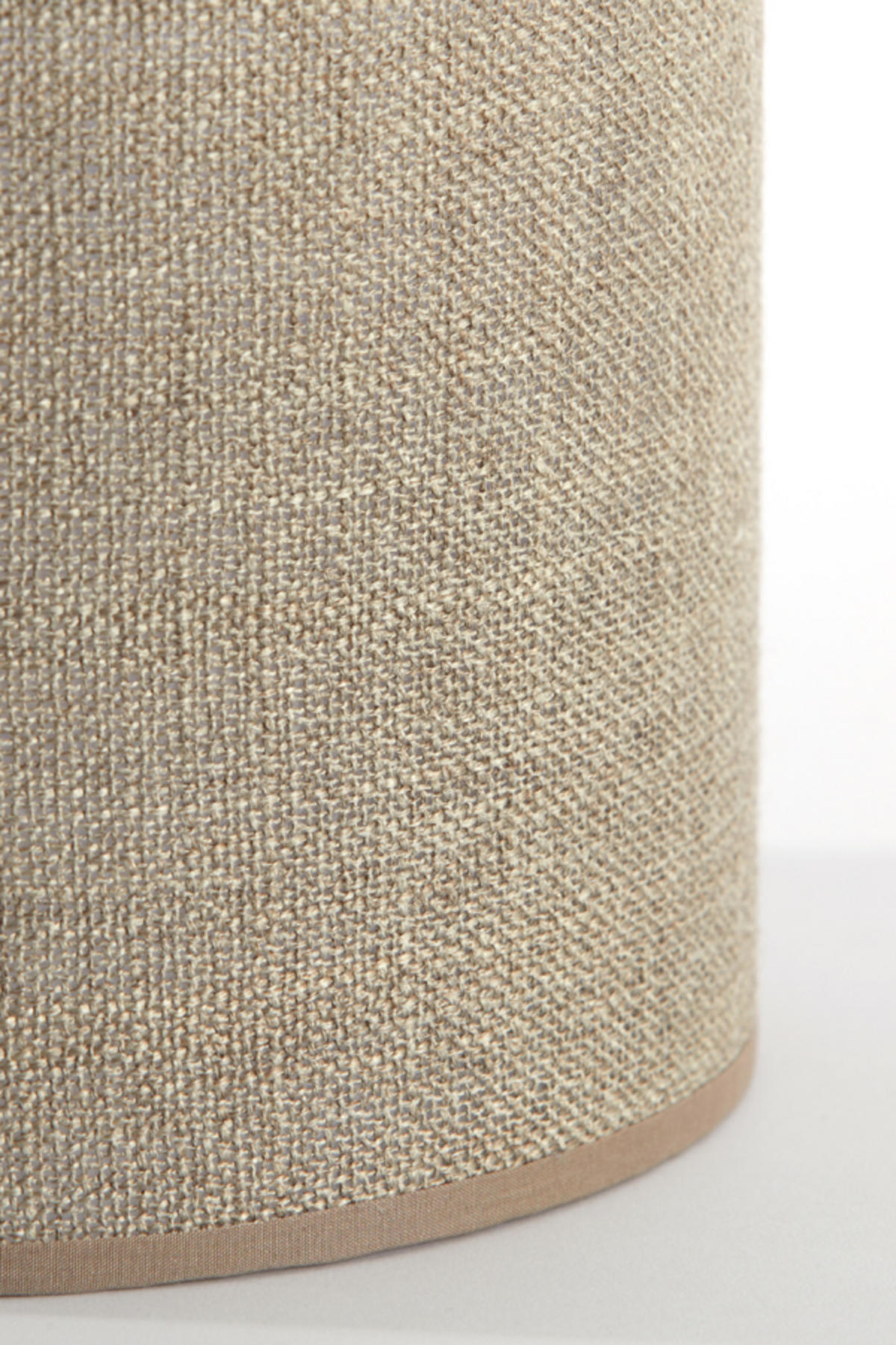 LAMPENSCHIRM Caden Braun Ø20/15 cm - Braun, Textil (20/20/15cm) - Light & Living