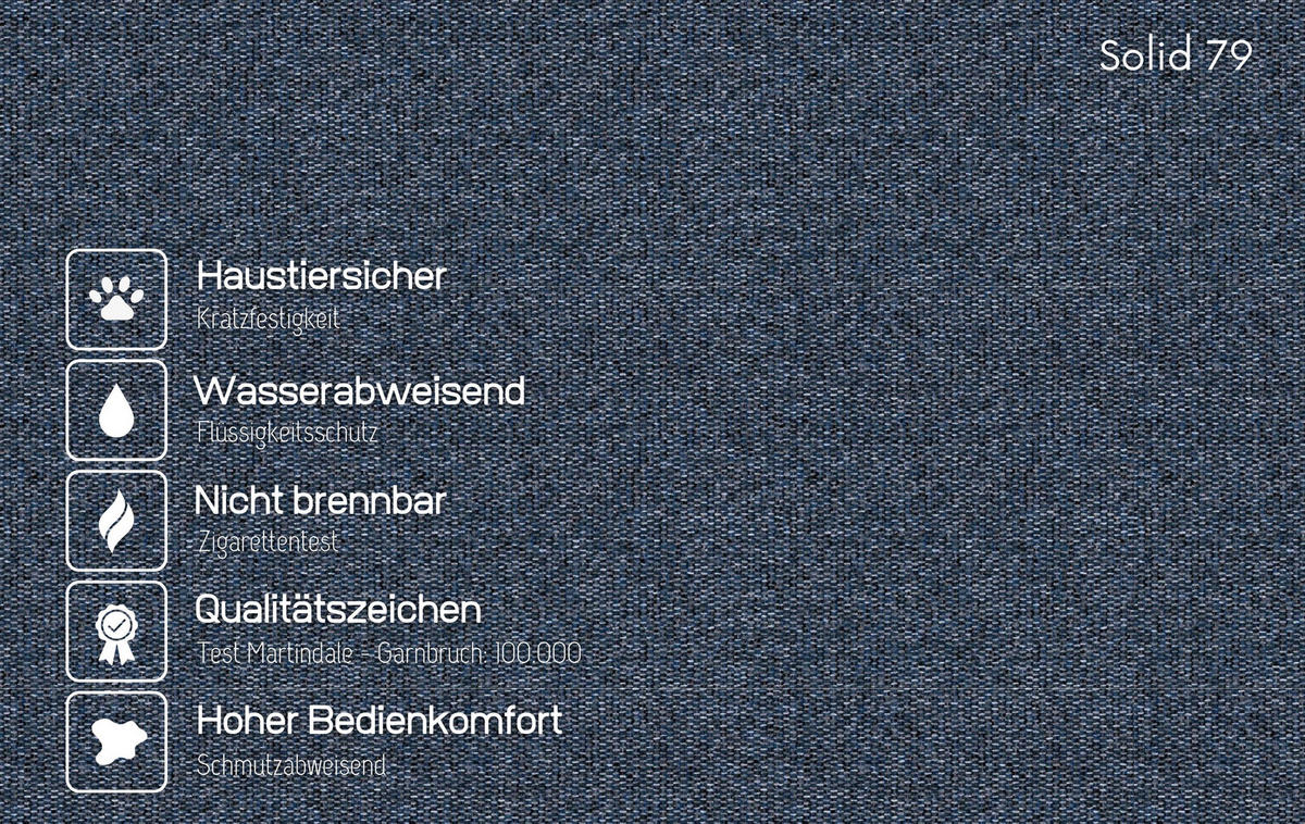 MASSIVHOLZBETT Ulf 180/200, schwebende Optik, Naturfarben-Denim Blau - Buchefarben, Holz/Buchenholz (180/200cm) - Visby