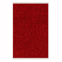 FLACHTEPPICH Wohnzimmer Läufer 80/200cm ROT - Rot, Textil (80/200cm) - ROLFNERS