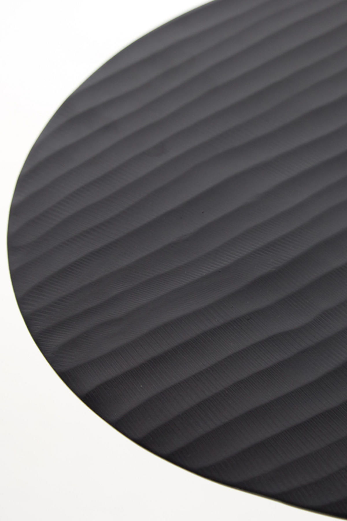BEISTELLTISCH Janna Schwarz Ø50/60 cm - Schwarz, Metall (50/50/60cm) - Light & Living
