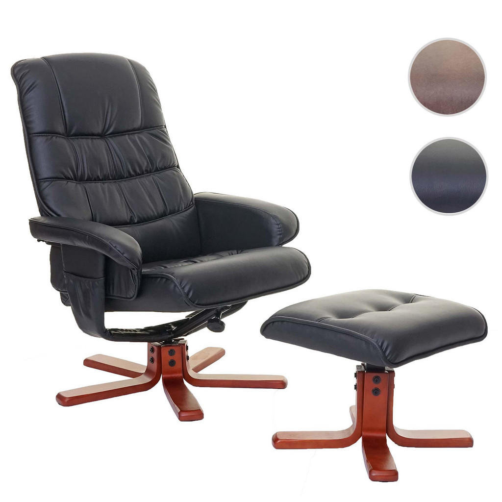Thumbnail - MCW Relaxsessel, Schwarz, Textil, 80x103x110 cm, Wohnzimmer, Sessel, Polstersessel