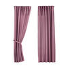 SCHLAUFENGARDINE 2ER SET »Jena« HxB 225x140 cm Altrosa - Rosa, Textil (140/225cm) - Gardinenbox