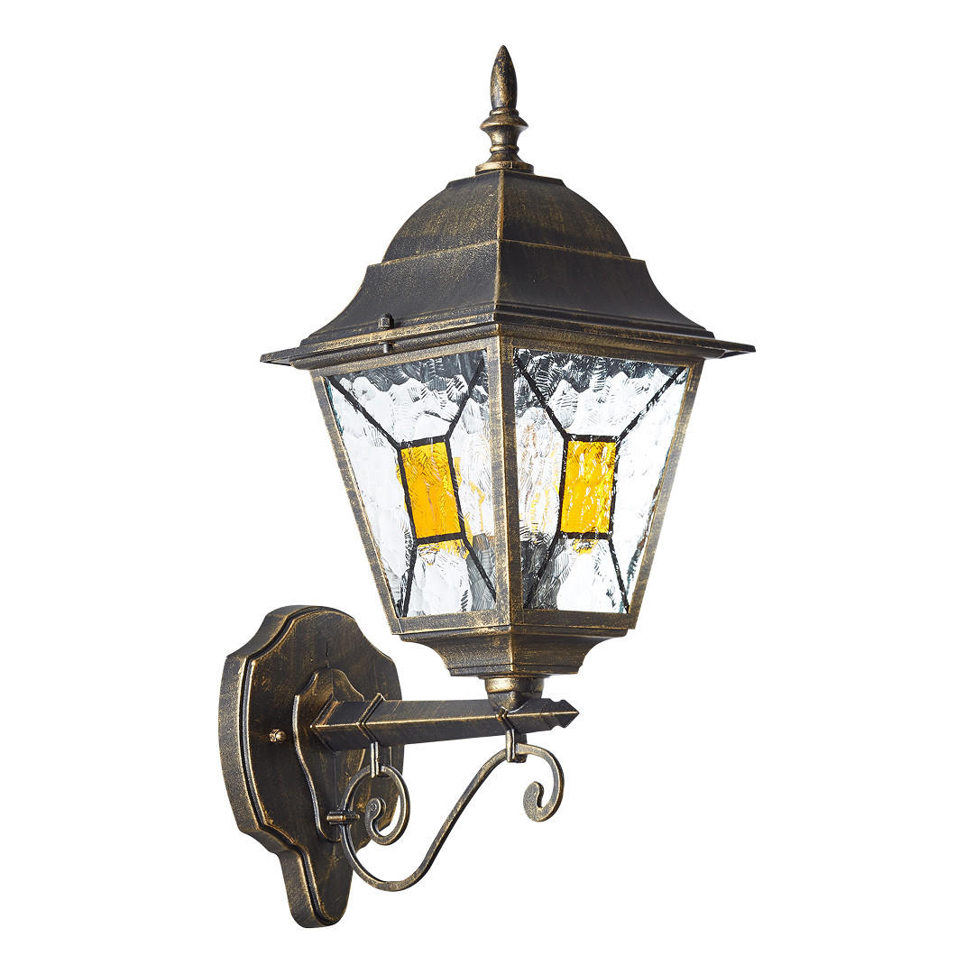 AUSSENWANDLEUCHTE Janel 90981A86 - Schwarz, Metall (18/44.5/25.5cm) - Brilliant