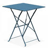 GARTENTISCH , klappbar, Pazifikblau - Dunkelblau, Metall (60/60/71cm) - Oviala