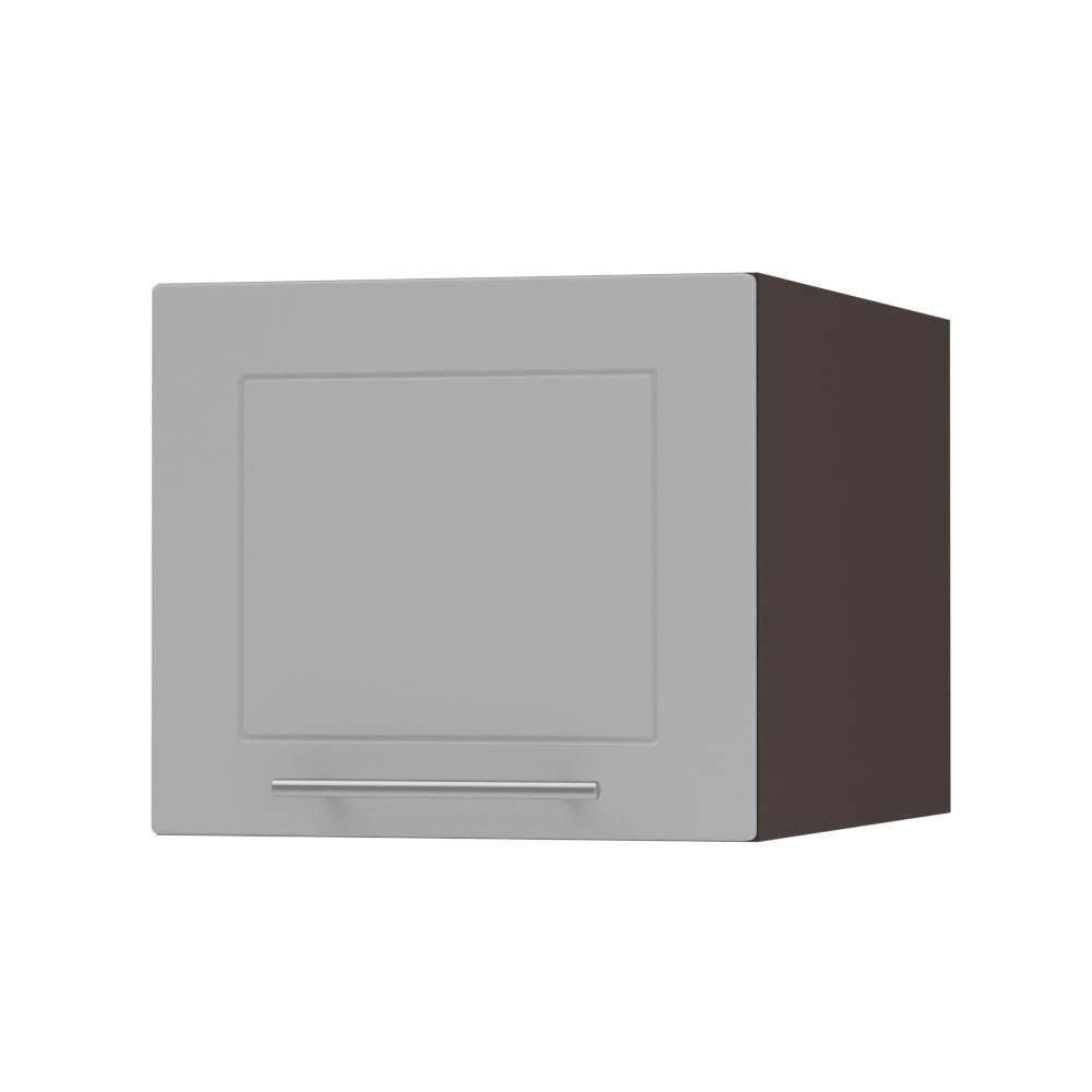 KLAPPHÄNGESCHRANK Kvantum W6B/40 Dust Grey Matt / Lava Matt 40 / 59 / 36cm - Dunkelgrau/Grau, Holz/Holzwerkstoff (40/36/59cm) - Feldmann-Wohnen
