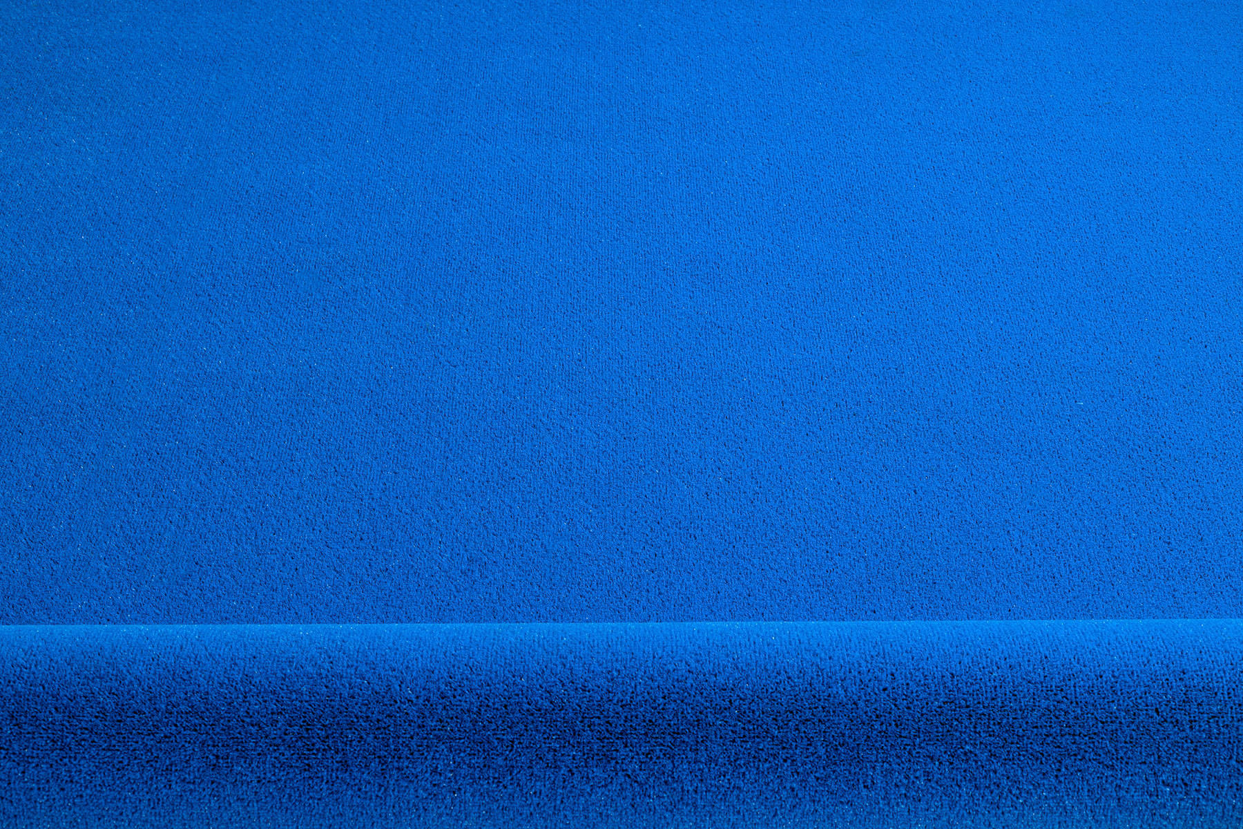 KUNSTRASEN SPRING blue 100/100 cm - Blau, Textil (100/100cm) - rugsX