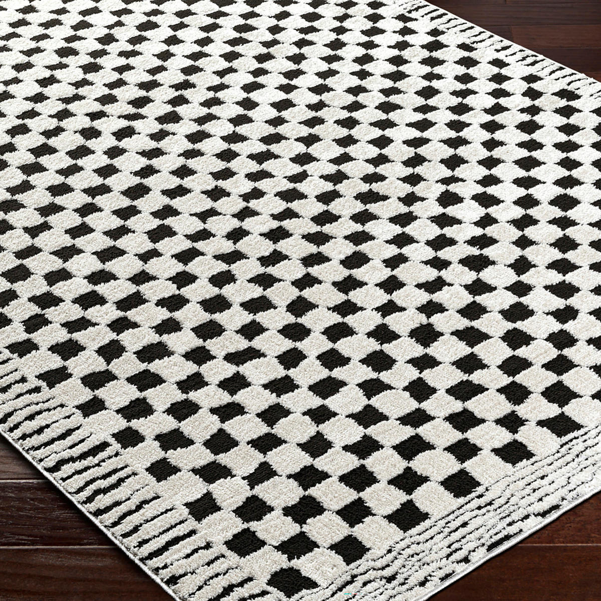 KURZFLORTEPPICH Ekta 160/213 cm Schwarz - Schwarz, Textil (160/213cm) - LIVABLISS