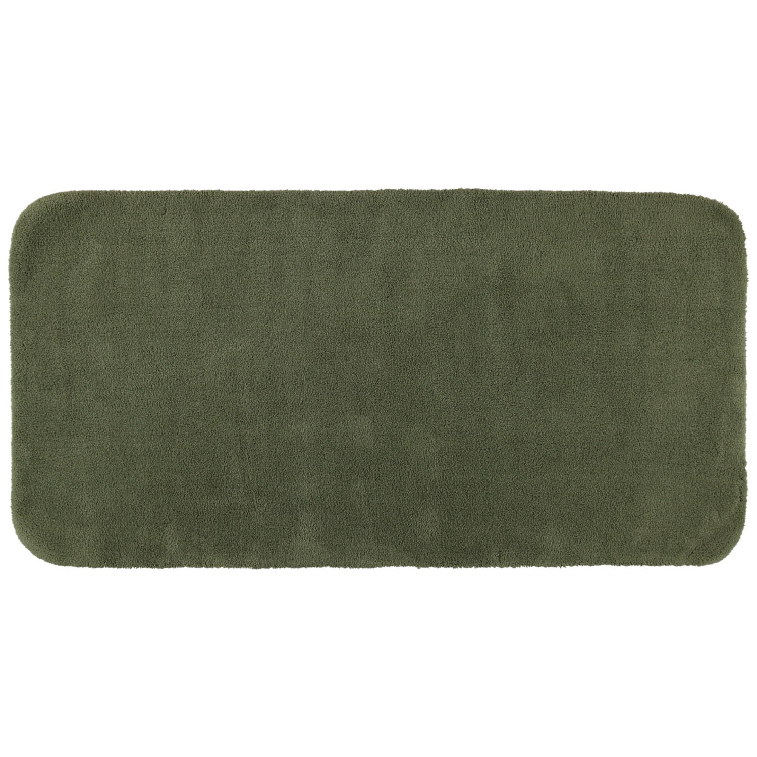 BADTEPPICHE ASPECT OLIVE - 404 - Grün, Textil (80/160cm) - Rhomtuft