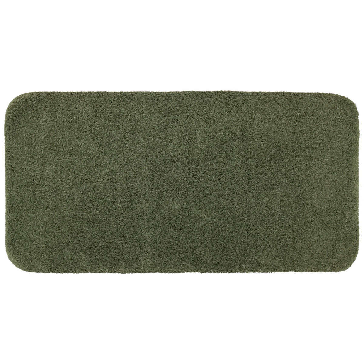 BADTEPPICHE ASPECT OLIVE - 404 - Grün, Textil (80/160cm) - Rhomtuft