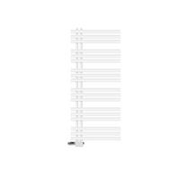 BADHEIZKÖRPER Iron EM 600x1400 mm Weiß mit Ventil Universal - Weiß, Metall (60/140/3cm) - LuxeBath
