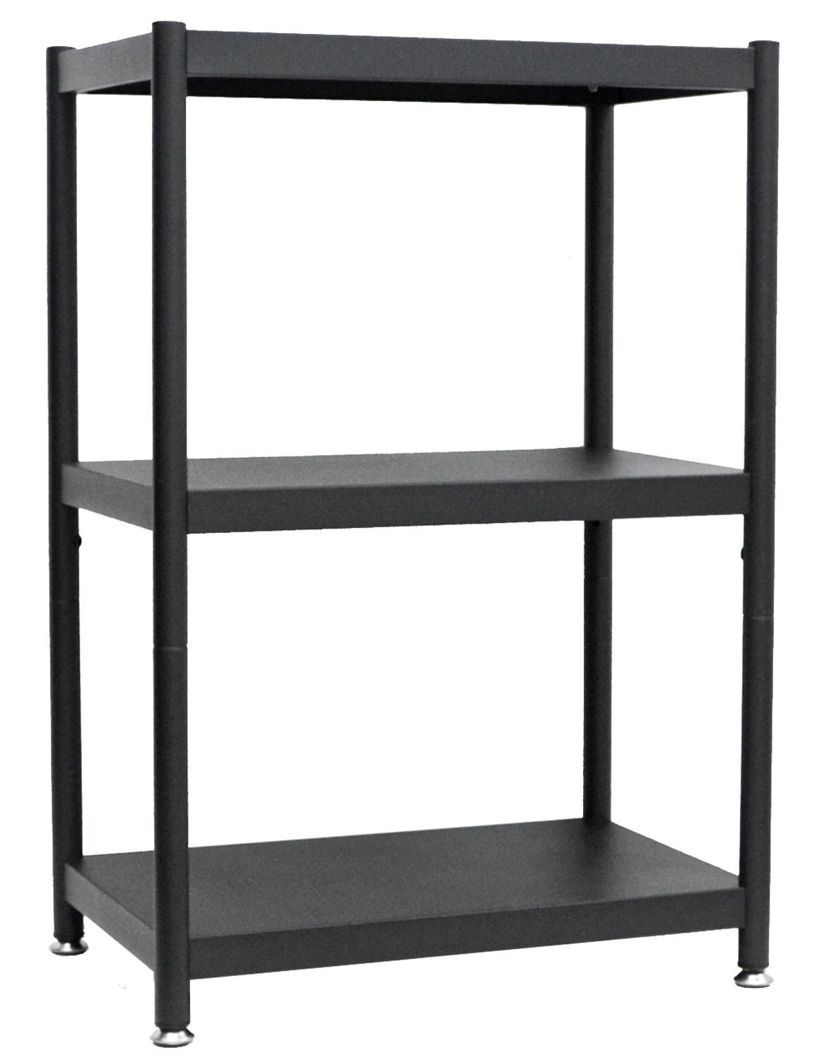 shelfr Metallregal Schwarz 41x90x61 cm