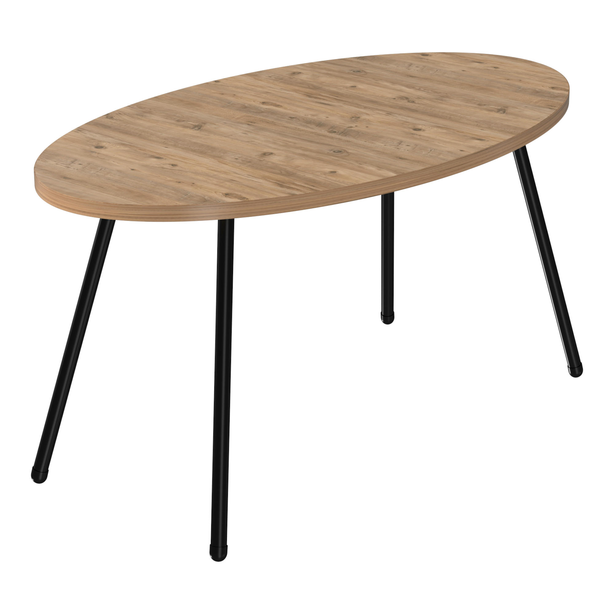 KONZOLOVÝ STOLEK Skærbæk 90/50/43 cm - hnědá, dřevo (50/90/43cm) - [en.casa]