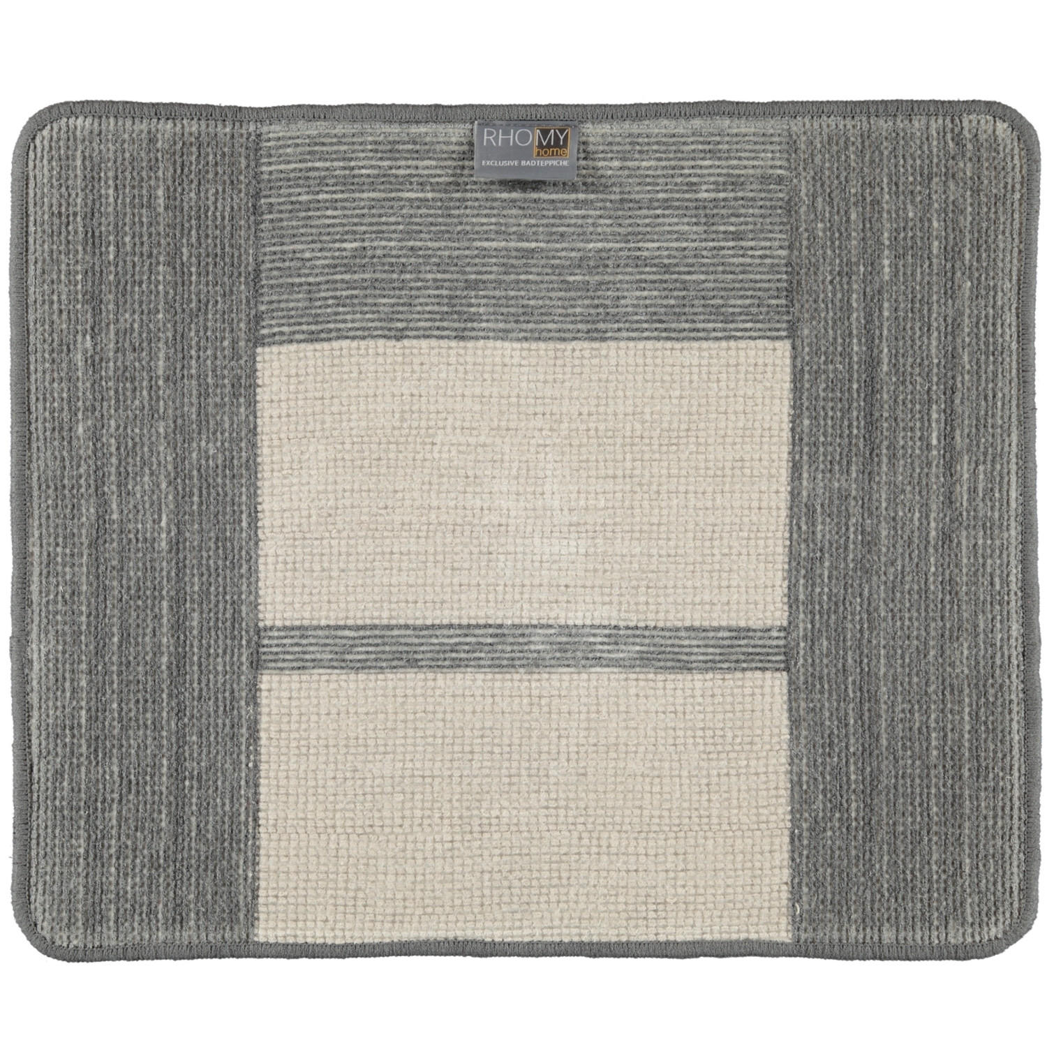BADTEPPICH LIBERTY ANTHRAZIT-PERLGRAU - 409 - Grau, Textil (50/60cm) - Rhomtuft