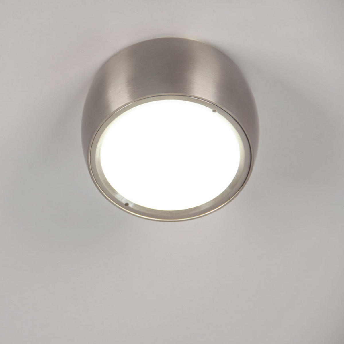 LED-DECKENLEUCHTE Beam Alu-Gebürstet - Alufarben, Metall (8/8/6cm) - s.luce