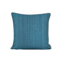 KISSENBEZUG Outdoor meliert 40x40 cm Türkis Blau - Türkis, Textil (40/40cm) - TiborTex
