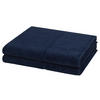 DUSCHTUCH Pearl 2er-Set - Dunkelblau, Textil (67/140cm) - MÖVE