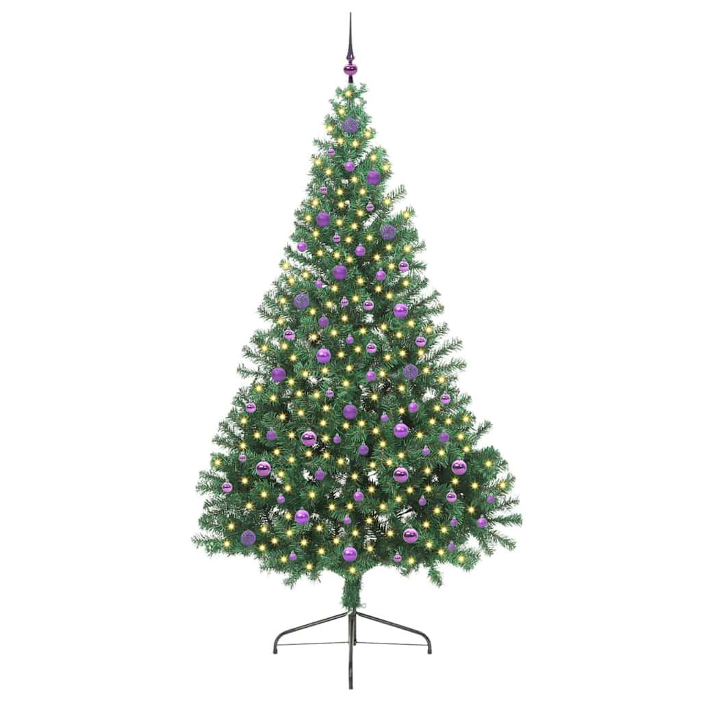 vidaXL Weihnachtsbaum Grün 240 cm