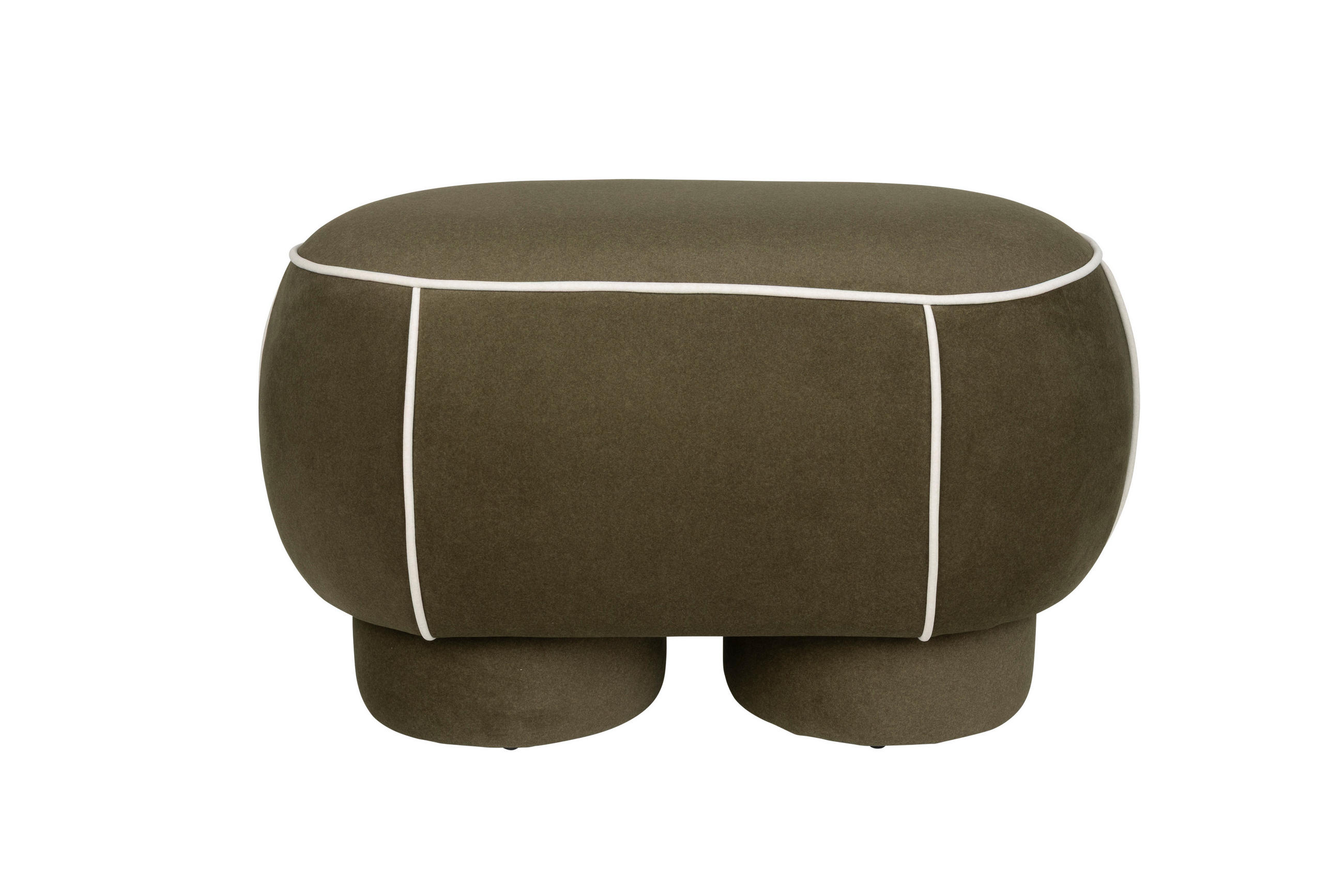 SITZBANK Marina - Grün - 45.5/77.5/49 cm - Grün, Textil (77.5/49/45.5cm)