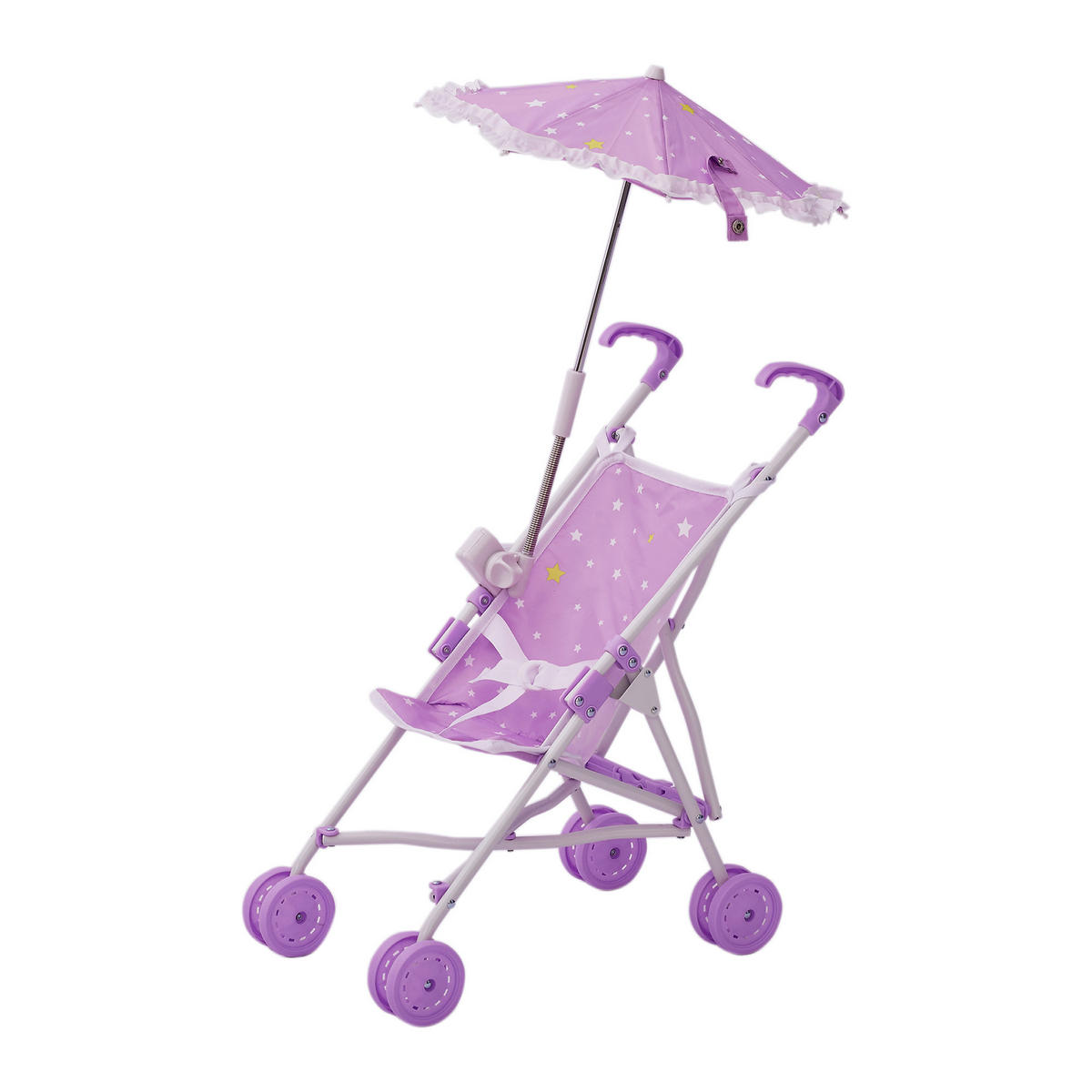 PUPPENWAGEN Babypuppenwagen, Lila, 53cm - Lila, Kunststoff (27/53/49cm) - Teamson Kids