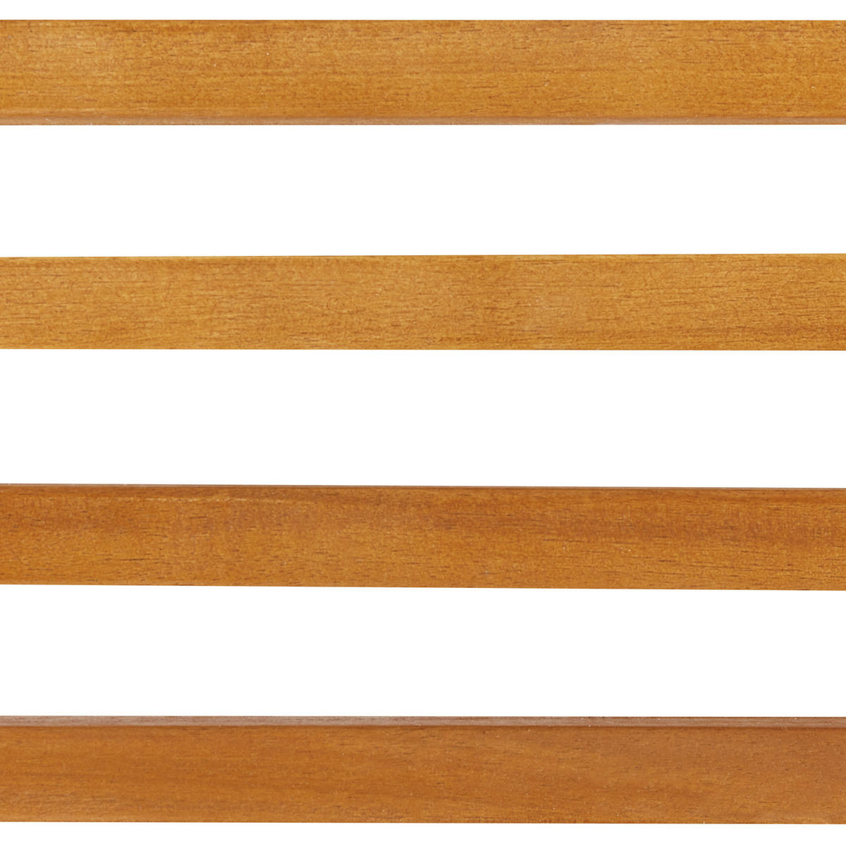 GARTENLIEGE Heller Holzfarbton Bellano - Hellbraun, Holz (65/91/196cm) - Beliani