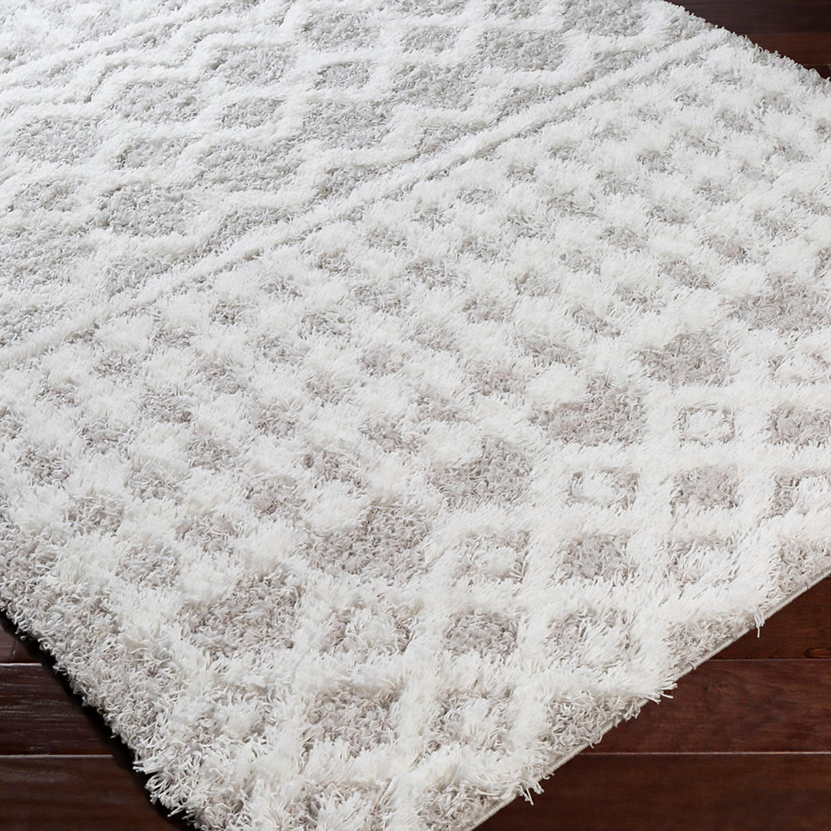 HOCHFLORTEPPICH Nour 160/220 cm Grau - Grau, Textil (160/220cm) - LIVABLISS