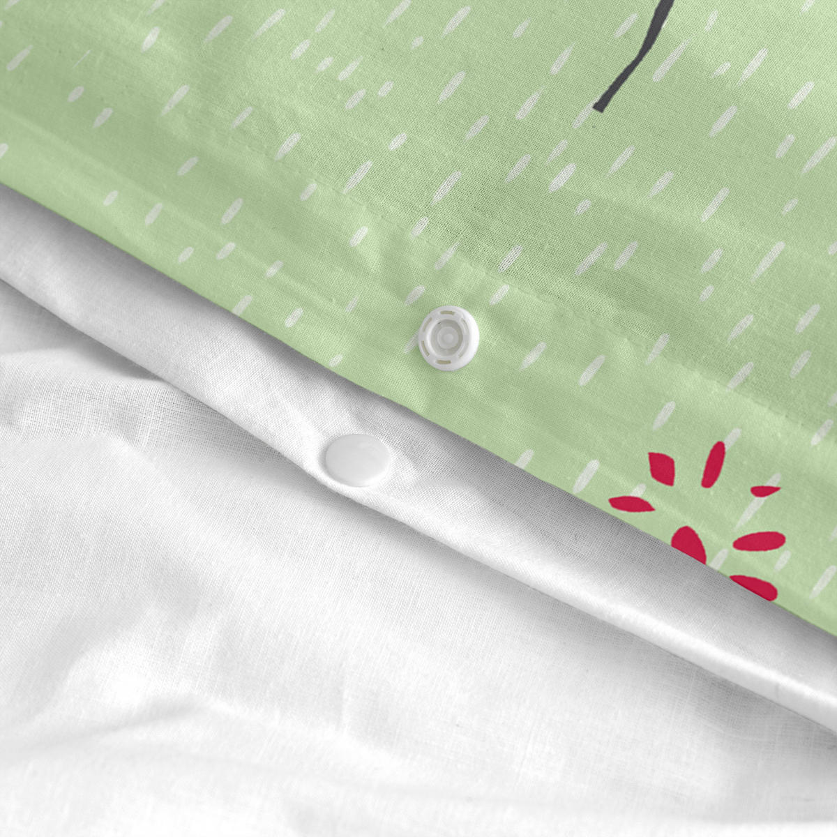 BETTBEZUG 2er-Set teiliges campagne 115x145 cm (kinderbett) mehrfarbig - Multicolor, Textil (115/145cm) - Happy Friday