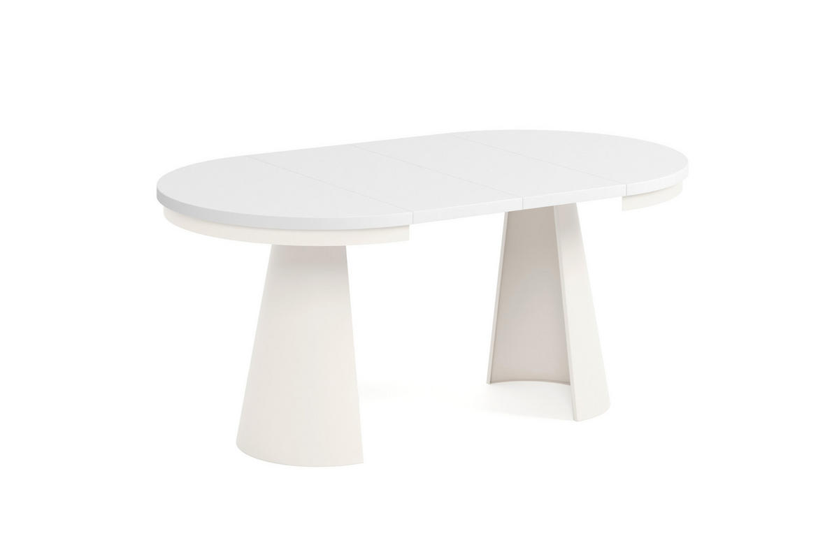 ESSTISCH CALMA Bis - Kaschmir/Beige, Holzwerkstoff/Metall (100/100/76cm) - Meblini