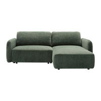 SCHLAFSOFA - 4 Personen - stoff - tannengrün Plufati - Waldgrün, Textil (230/83/165cm) - Vente-Unique