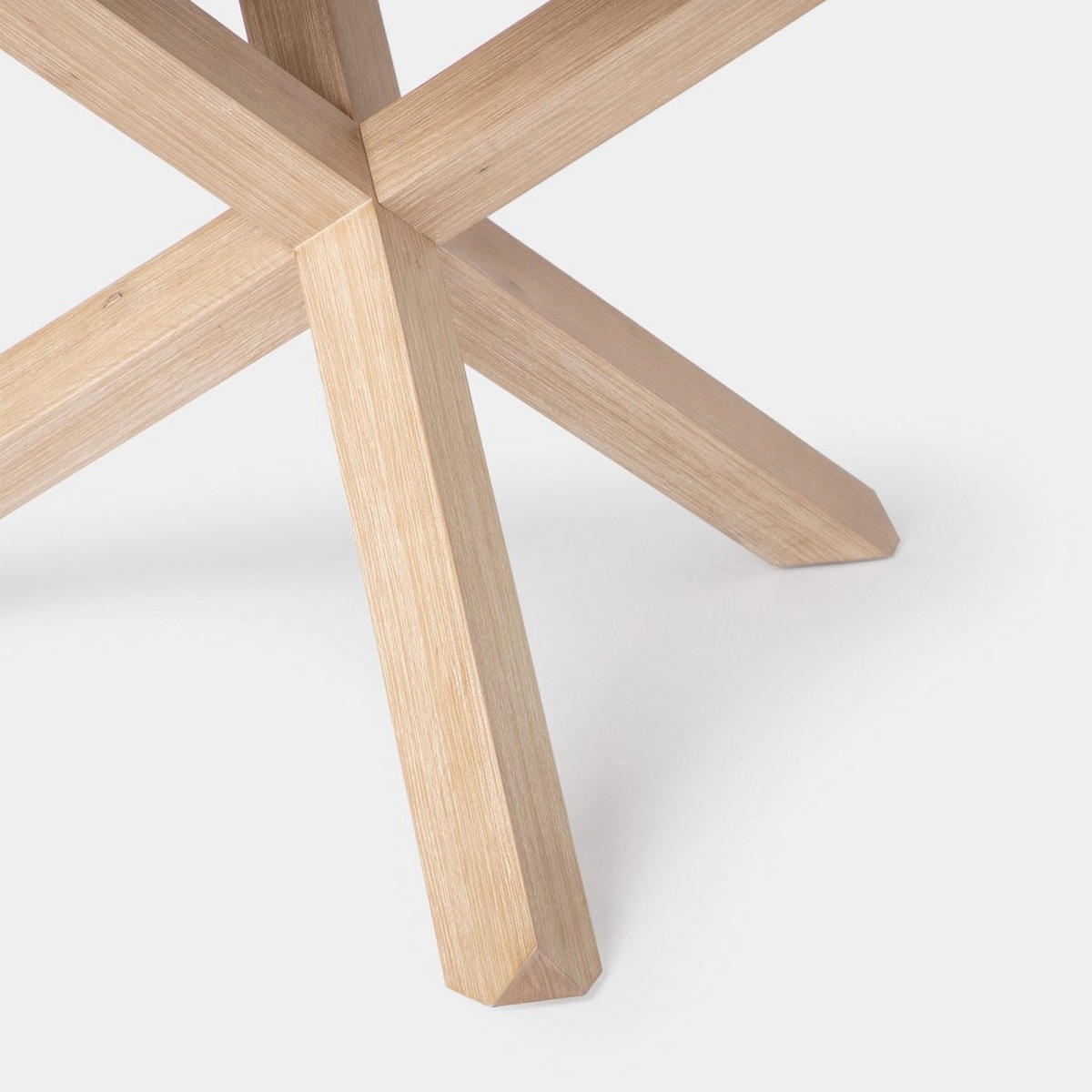 ESSTISCH Isak Natürlich 120 cm x 76,5 cm - Naturfarben, Holzwerkstoff (120/120/76cm) - Klast Home