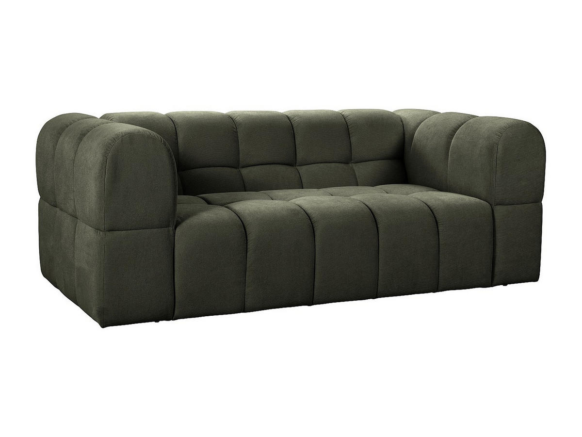 SOFA - 3 Personen - stoff - khaki Rimalo - Schlammfarben, Textil (214/75/102cm) - Vente-Unique